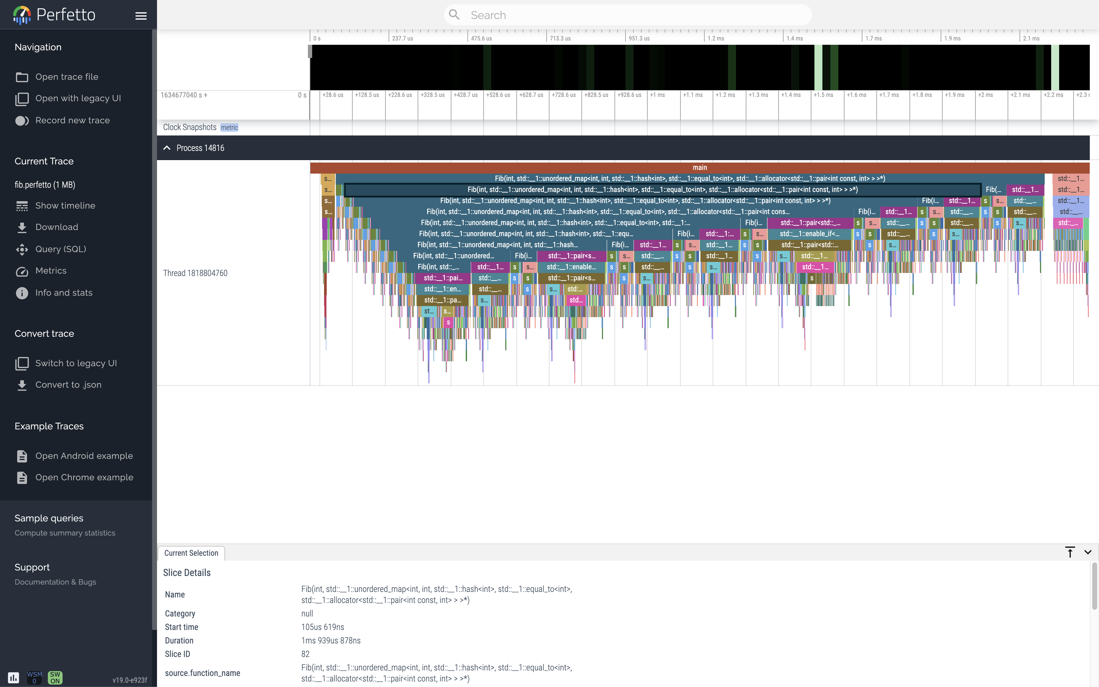 fib.cc with caching visualization